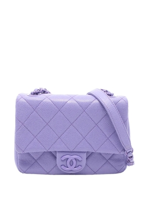 CHANEL Pre-Owned 2019 Incognito Square Flap Bag crossbody bag - Purple