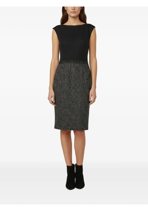 Escada Pre-Owned sleeveless bouclé midi dress - Grey