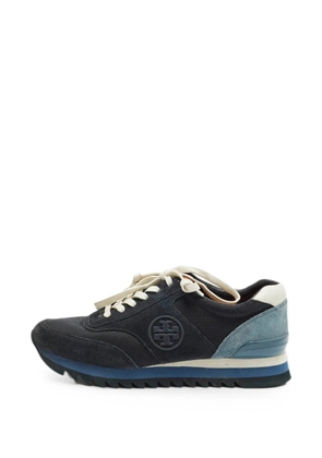 Tory Burch Sawtooth panelled sneakers - Blue