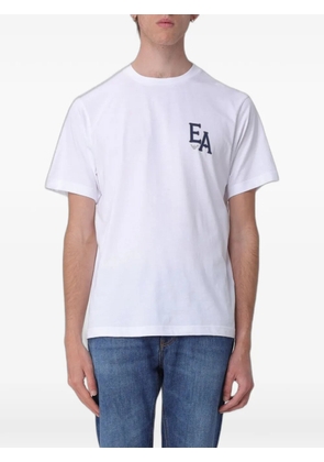 Emporio Armani Eagle Club logo-print T-shirt - White