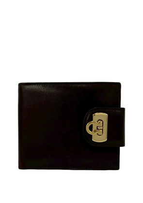 Ferragamo Pre-Owned 2010-2026 Leather Gancini Bifold Wallet small wallets - Brown