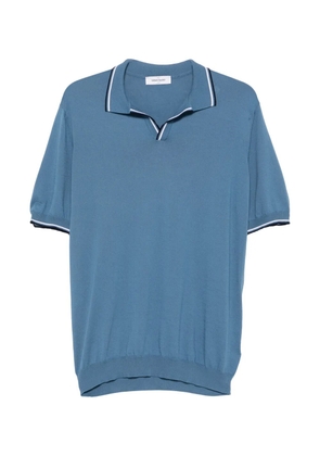 Gran Sasso contrast-trim short-sleeve T-shirt - Blue