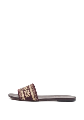 Christian Dior Pre-Owned Dway slides - Brown