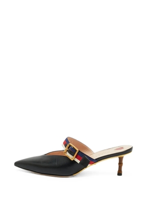 Gucci Pre-Owned pointed-toe mules - Black