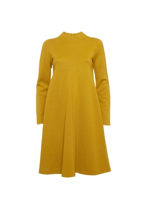 Missoni Pre-Owned raglan-sleeve A-line mini dress - Yellow