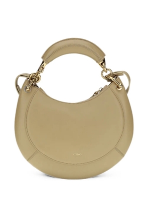 Chloé Marcie leather shoulder bag - Neutrals