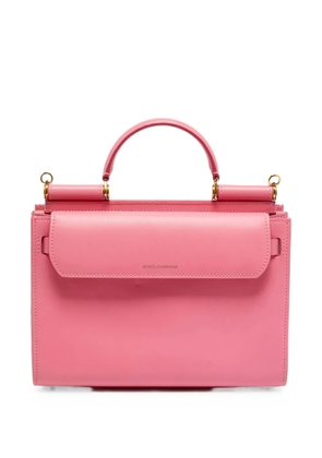 Dolce & Gabbana Pre-Owned 62 Sicily leather tote bag - Pink