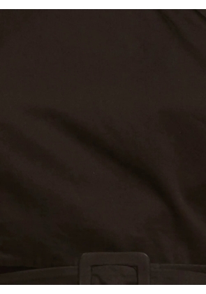 424 cotton crop top - Black