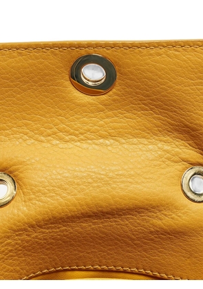 Loro Piana Pre-Owned turn-lock cross body bag - Yellow