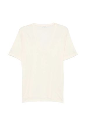 By Malene Birger Amika V-neck T-shirt - Neutrals
