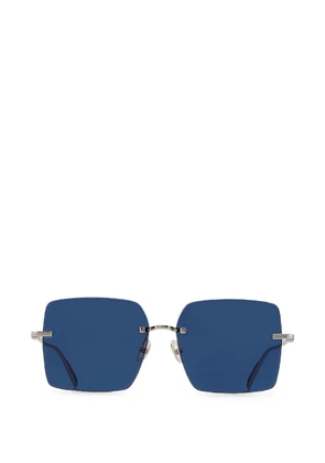 Ferragamo Eyewear square-shape rimless sunglasses - Gold