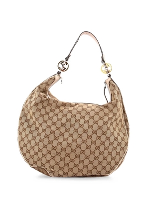 Gucci Pre-Owned Twins GG Canvas Large hobo bag - Brown