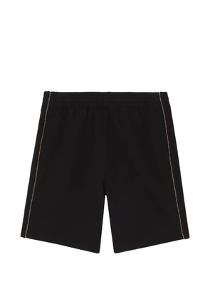 Burberry Check piping cotton shorts - Black