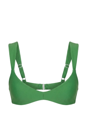 Nicholas Bridget balconette top - leaf - Green