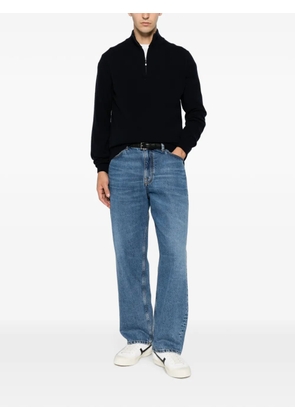 SERGIO MORETTI FIRENZE half-zip sweater - Blue