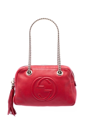 Gucci Pre-Owned 2016-2026 Calfskin Soho Chain Zip shoulder bag - Red