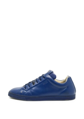 Fendi Pre-Owned Fendi Face sneakers - Blue