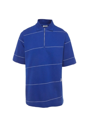 Burberry Pre-Owned striped short-sleeve polo shirt - Blue
