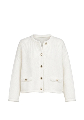 SABLYN Charlene button-up cardigan - White