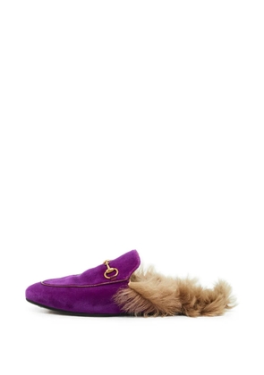 Gucci Pre-Owned Princetown mules - Purple
