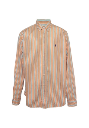 Polo Ralph Lauren Vintage stripe-print button-down shirt - Orange