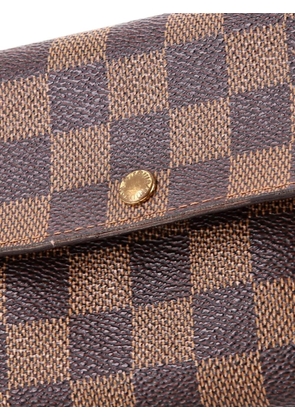 Louis Vuitton Pre-Owned Sarah Wallet Damier small wallets - Brown