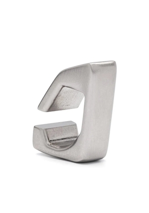 Rick Owens Prong brushed earcuff - Silver