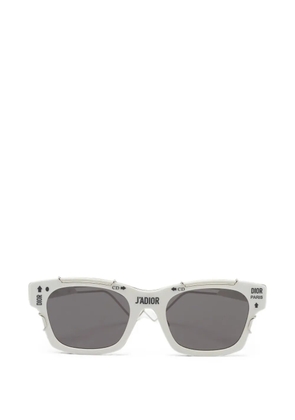 Christian Dior Pre-Owned J'adior rectangle-frame sunglasses - White