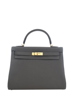 Hermès Pre-Owned 2021 Togo Kelly Retourne 32 satchel - Grey