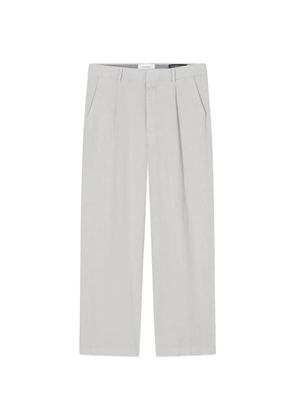 Closed pleated trousers - Grey