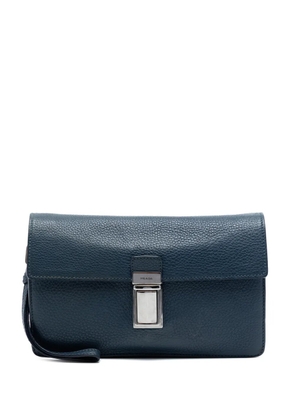 Prada Pre-Owned 2000-2013 Vitello Daino clutch bag - Blue