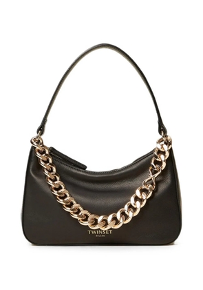 TWINSET small Liliane chain-link shoulder bag - Black