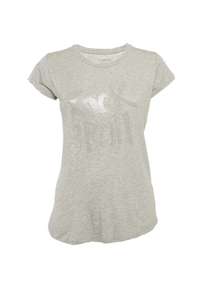 Zadig&Voltaire strass-embellished T-shirt - Grey