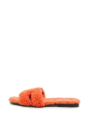 Hermès Pre-Owned Oran sandals - Orange