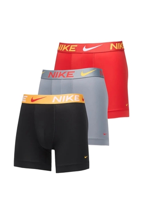 Nike Nike logo-waistband boxer briefs (set of three) - Black