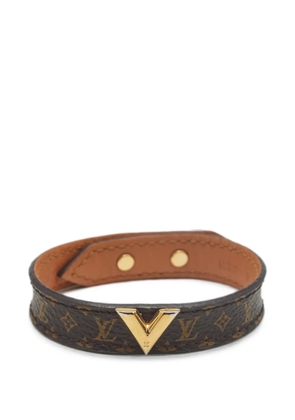 Louis Vuitton Pre-Owned Essential V Monogram bracelet - Gold