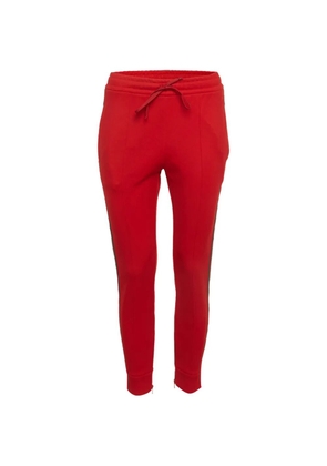 Gucci Pre-Owned drawstring-fastening track pants - Red