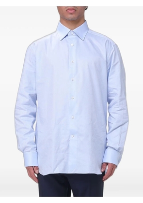Zegna point-collar shirt - Blue
