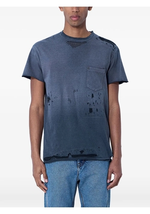 GALLERY DEPT. distressed cotton T-shirt - Grey