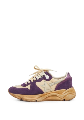 Golden Goose Running Sole panelled sneakers - Purple
