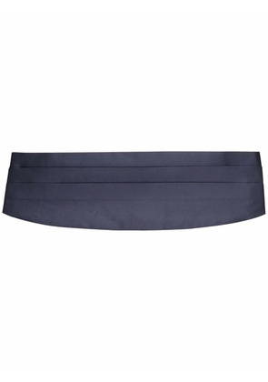 Emporio Armani classic belted cummerbund - Blue