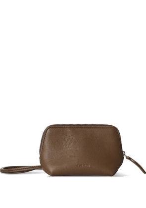The Row Owen clutch bag - Brown