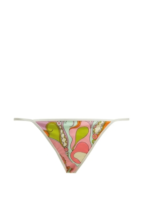 PUCCI Orchidee abstract-print bikini bottoms - Pink