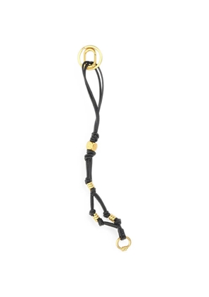 GIANNI CHIARINI knotted detail keyring - Gold