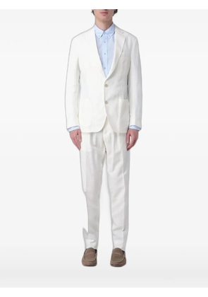 Eleventy single-breasted suit - White