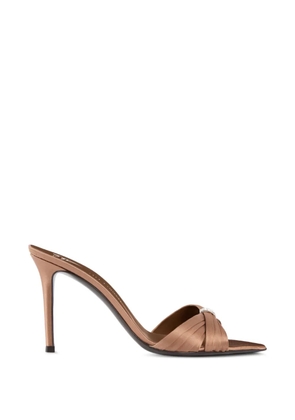 Giuseppe Zanotti Lumière mules 90 - Neutrals