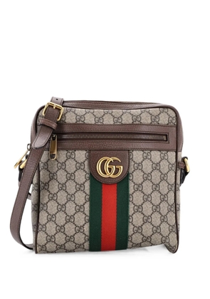Gucci Pre-Owned Ophidia Messenger Bag GG Coated Canvas Small crossbody bag - Brown