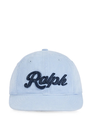 Polo Ralph Lauren logo-patch baseball cap - Blue