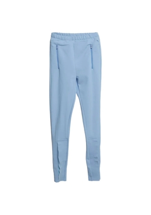 424 front zip leggings - Blue