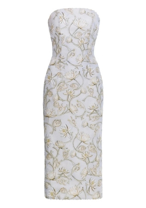 Agua By Agua Bendita Armonía Soledad midi dress - White